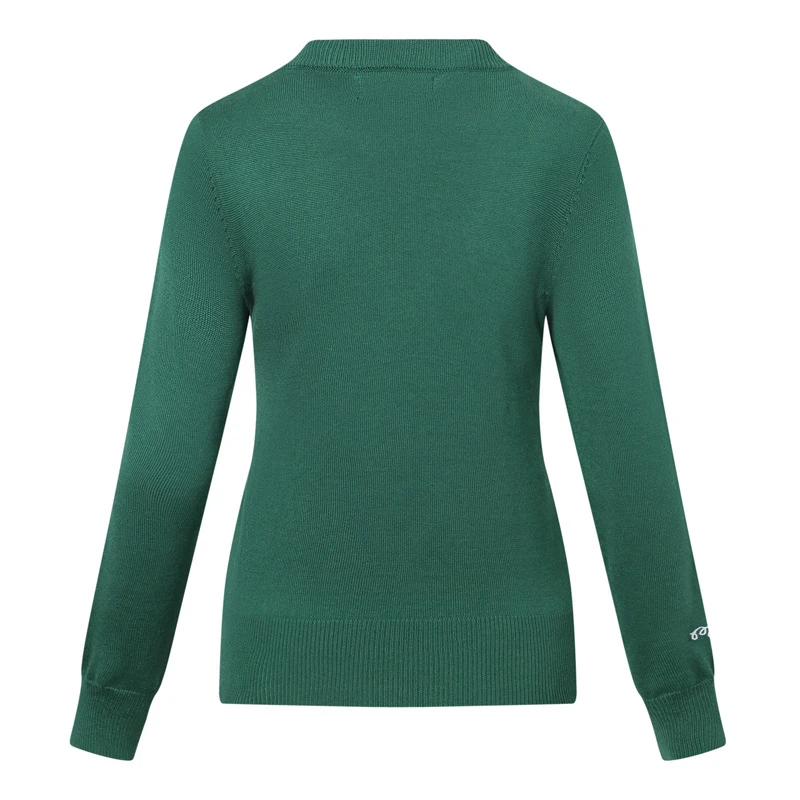 Korean winter golf women's sweater knitted warm sports fashion golf sweater long sleeve