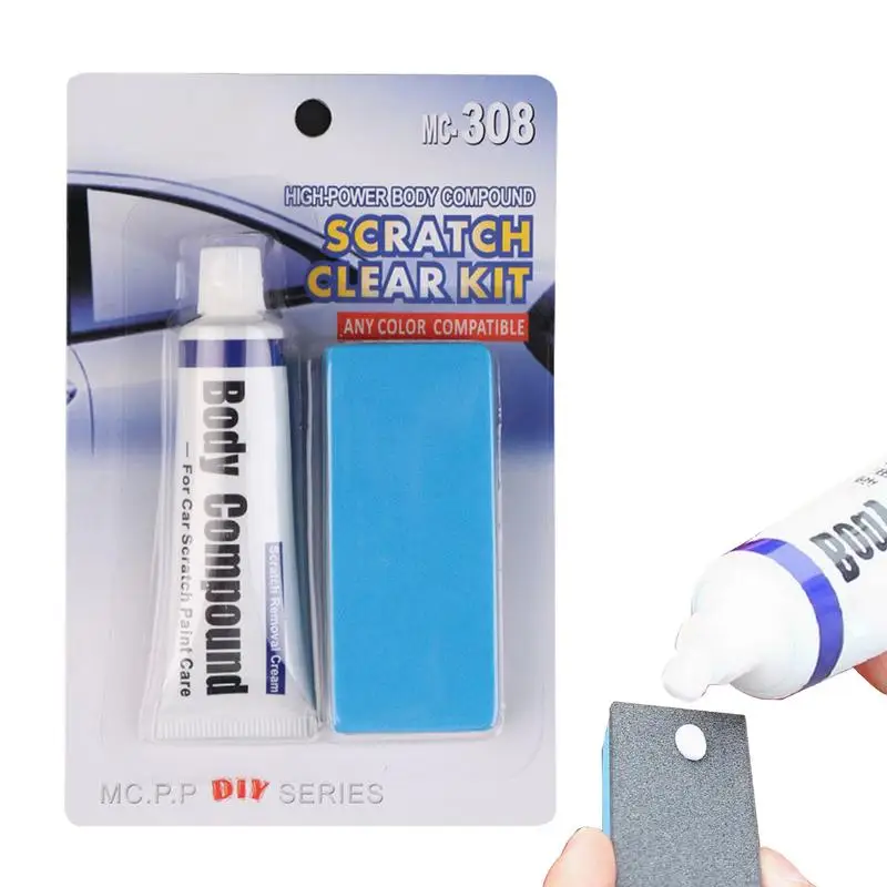 

Car Scratch Remover Vehicle Styling Wax Scratch Repair Polishing Kit Auto Body Compound Cleaner Grinding Refurbishing Paste