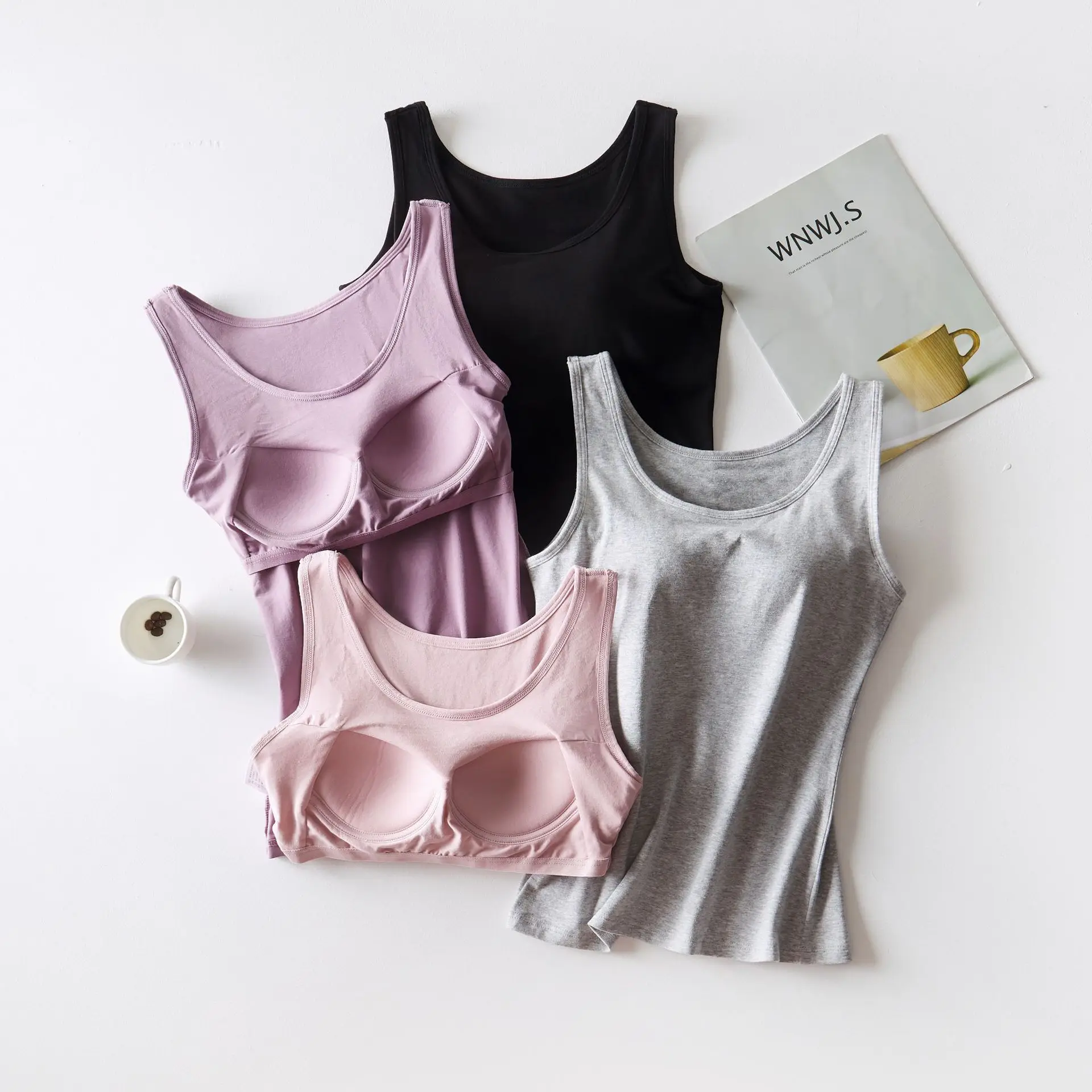 Женский сексуальный однотонный укороченный топ повседневный жилет сплошная