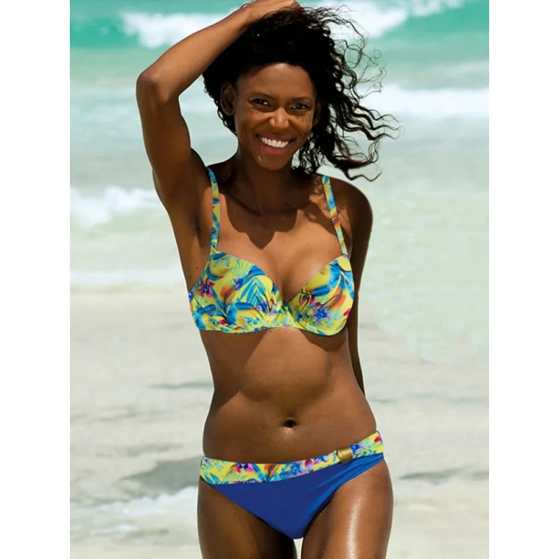 

Бикини 2023 новый купальник женский сексуальный купальник с принтом пуш-ап комплект бикини купальный костюм Женская бразильская пляжная одежда Бикини Лето XL