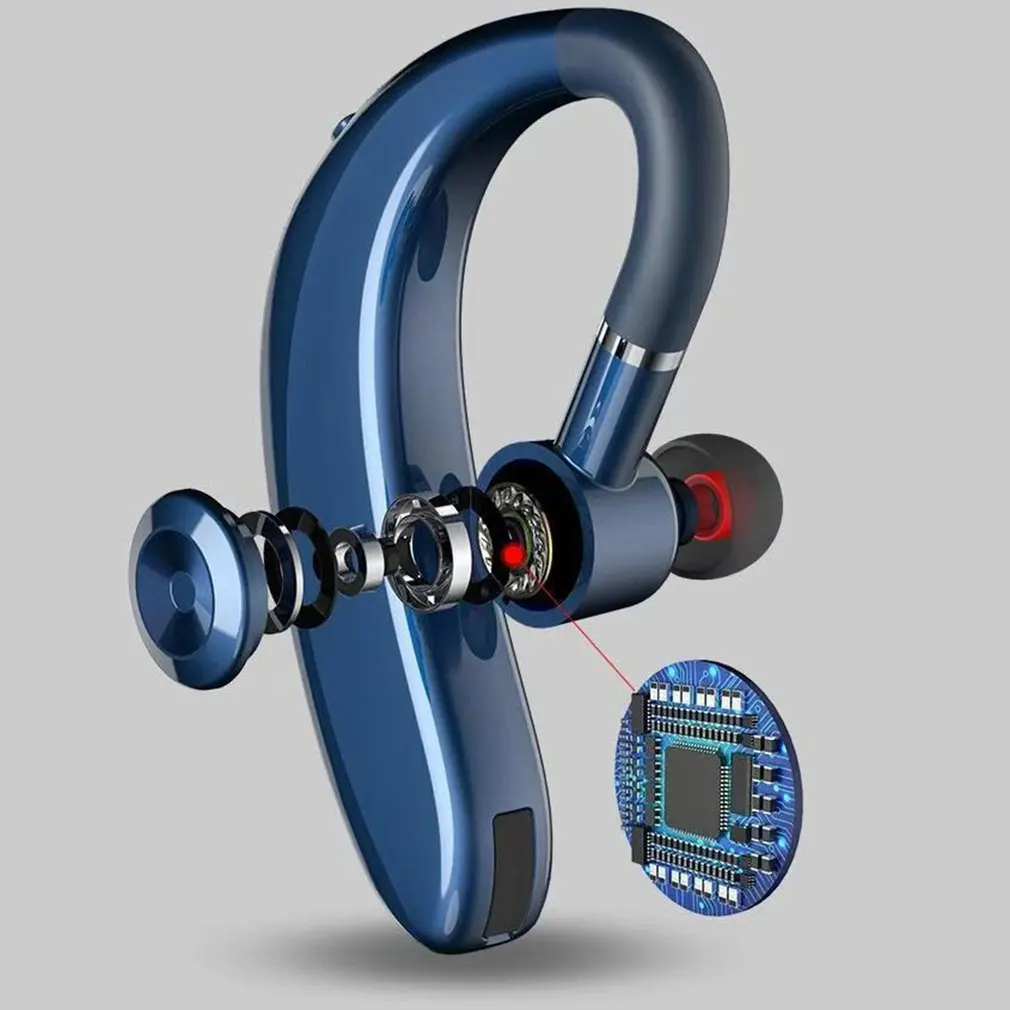 Wireless earphones with mic for all smartphones hands-free sports Car Business headphones Bluetooth-compatible connection | Электроника