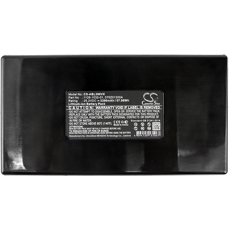 

Cameron sino 2300mAh Battery For Stiga 1126-1032-01 1126-9137-01 Zucchetti 075Z01300A Agro R800Li Alpina AR 1 500 AR2 1200 600