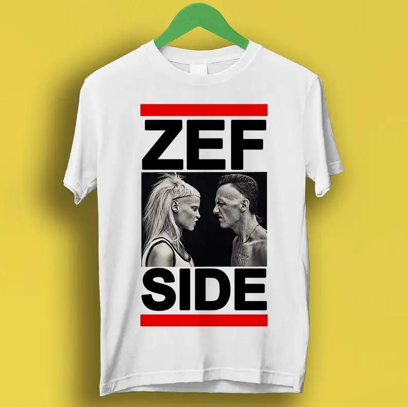 

Черные футболки для мужчин Zef Side Die Antword Ninja Yolandi музыкальный подарок с мемом забавная Футболка Стиль унисекс геймерская Культовая забавная ф...