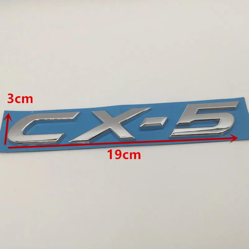 1 шт. 3D наклейки ABS CX4 CX5 для заднего багажника