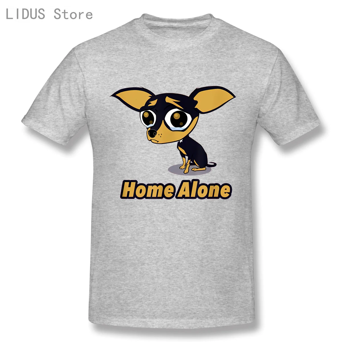 

2021 New Funny Tshirt Home Alone Dog T Shirts Casual Clothes Men Fashion Sweatshirt Cotton Clothing T-Shirts Tee Top