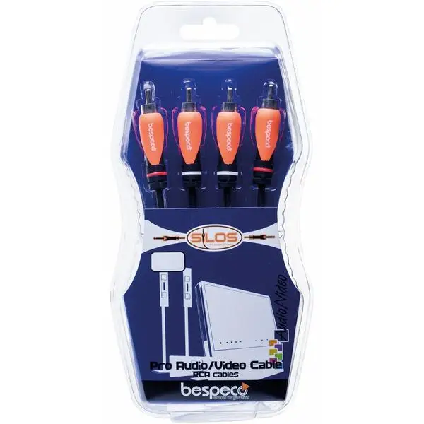 Кабели аудио RCA - Bespeco SL2R 180 Межблочный кабель 2 x male -2 1 8 м |