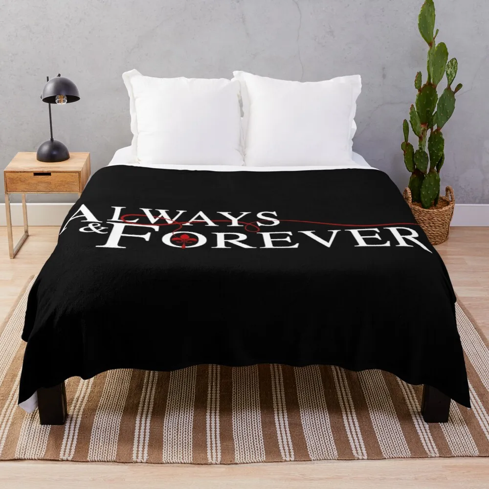 

Always and forever Throw Blanket designer blankets soft bed blankets