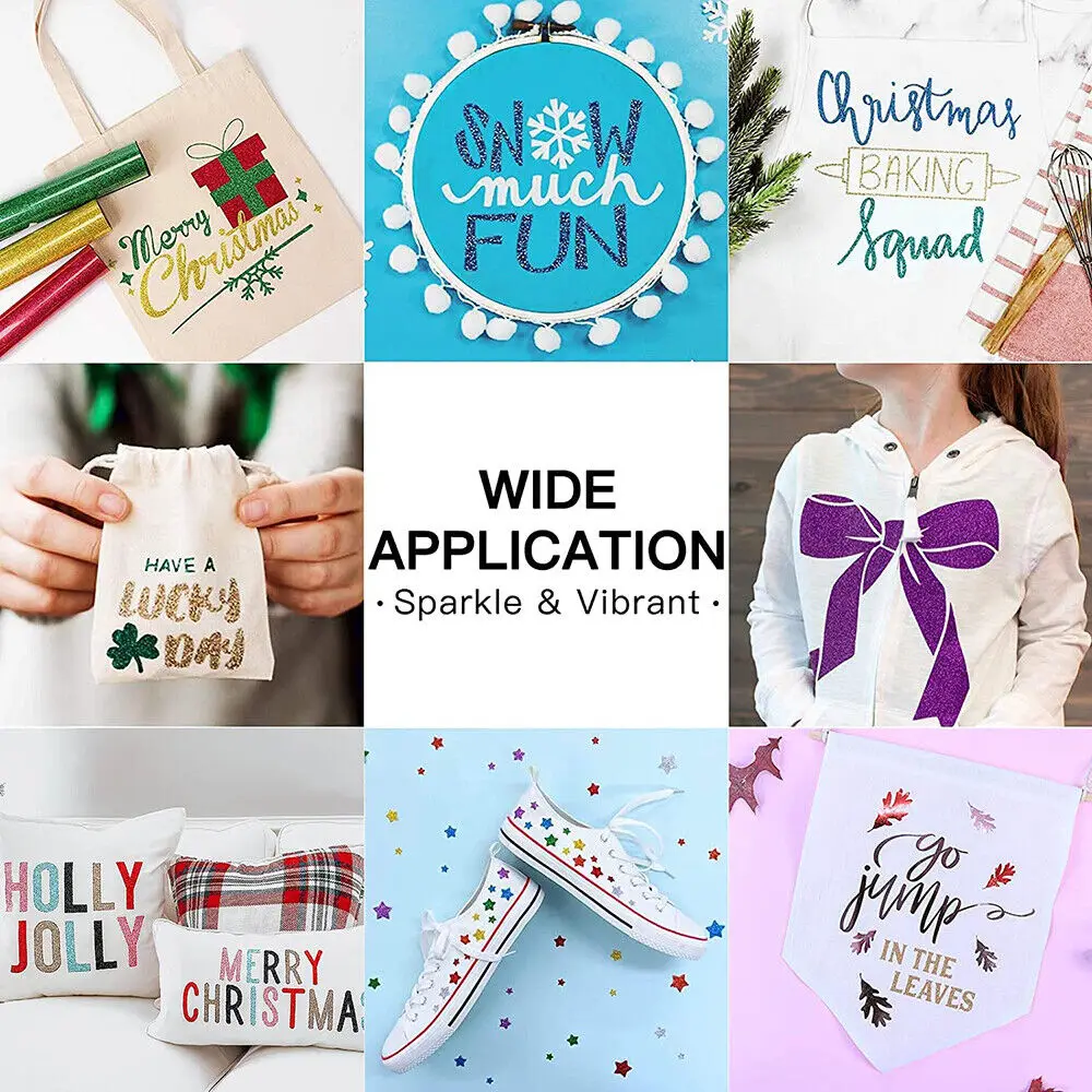 32-цветные Виниловые Железные Наклейки 7x19 Дюймов Теплопередача Сделай Сам