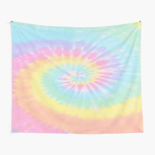 

Pastel Tie Dye Tapestry Colored Mat Decoration Decor Beautiful Bedspread Home Printed Room Blanket Hanging Living Towel Travel