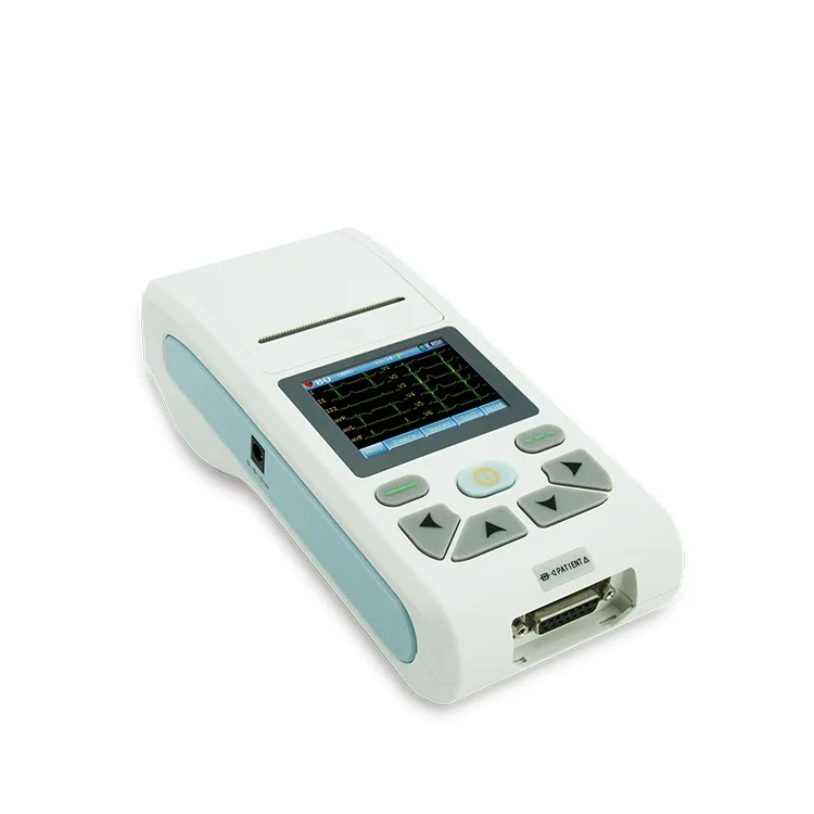 

Handheld Touchscreeen Professional portable ecg machine with printer EKG