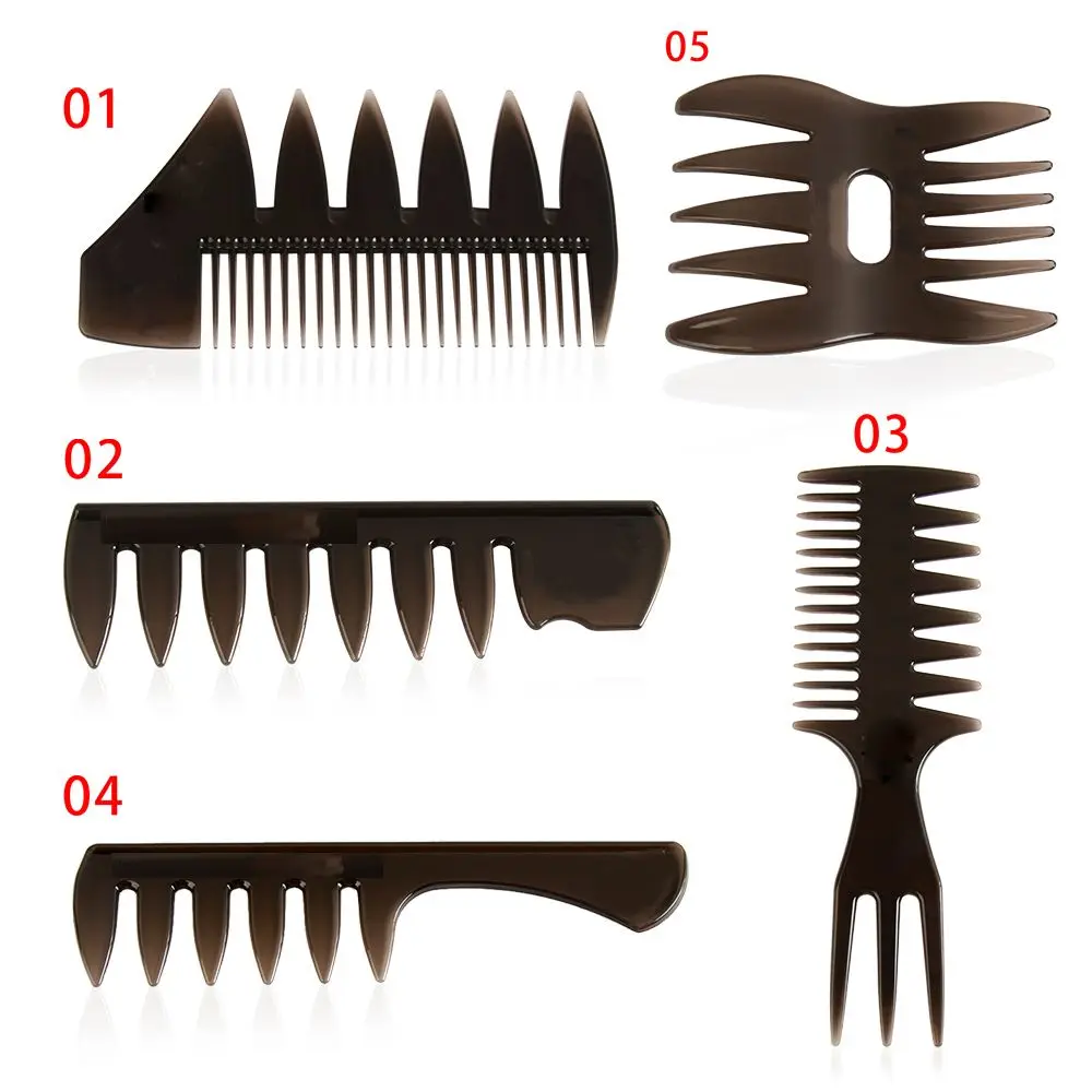Щетка для волос с широкими зубьями расческа вилка Женская Мужская щетка бороды