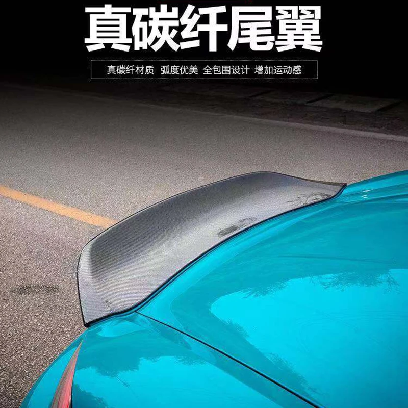 Для Boxster 16-18 718 Cayman AFD-OEM спойлер на заднее крыло багажника из углеродного волокна