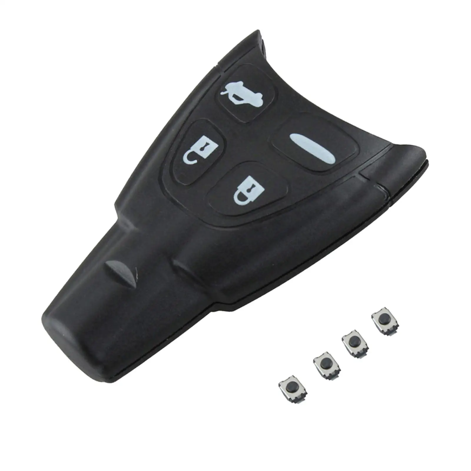 Чехол для смарт-брелока с 4 кнопками сменный чехол со вставным лезвием SAAB 93 95 9-3 9-5