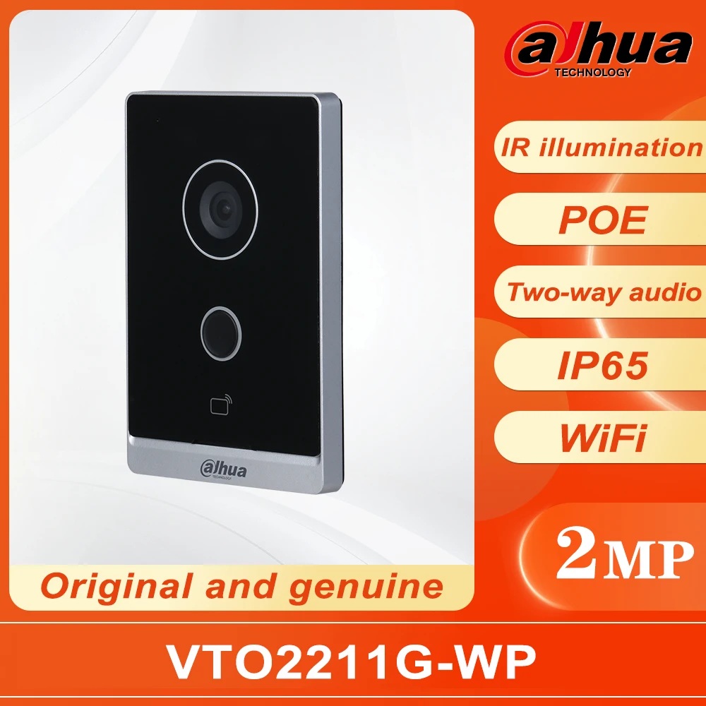 Дверная станция Dahua IP и Wi-Fi Villa VTO2211G-WP