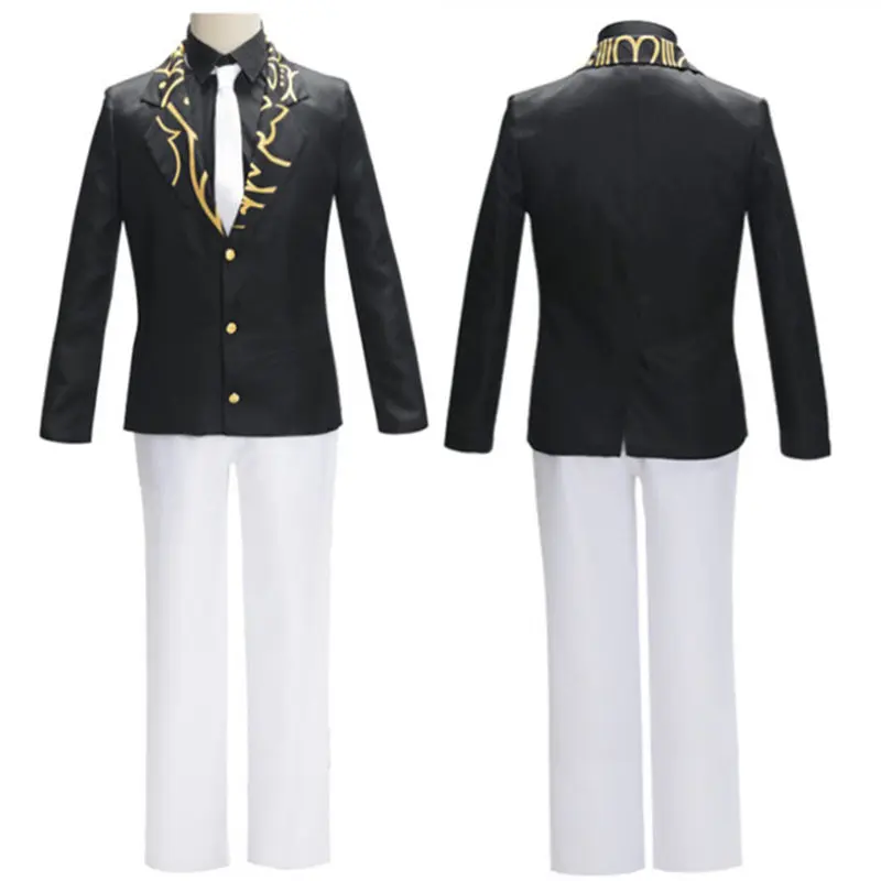 

CosDaddy Anime Kibutsuji Muzan Cosplay Costume Adult Mens Shirt Pants Coat Wig Suits Girls Halloween Carnival Cosplay Costume