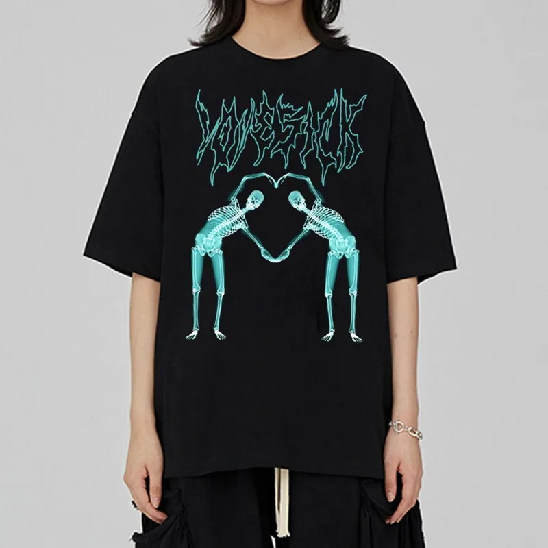 

Женская одежда, Женская футболка Y2k в японском стиле Харадзюку, графические кавайные футболки с рисунком аниме, футболка большого размера d, ...