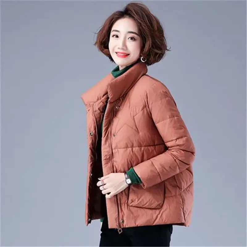 Parkas  Coats Korean Fashion Cotton Jacket Women's Short 2022 Winter Parkas Cotton Jacket Korean Fashion Autumn  Winter Coat