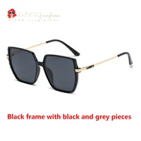 luxury models box metal sunglasses new trendy and hundred polarized sunglasses men and women lightweight fashion sunglasses