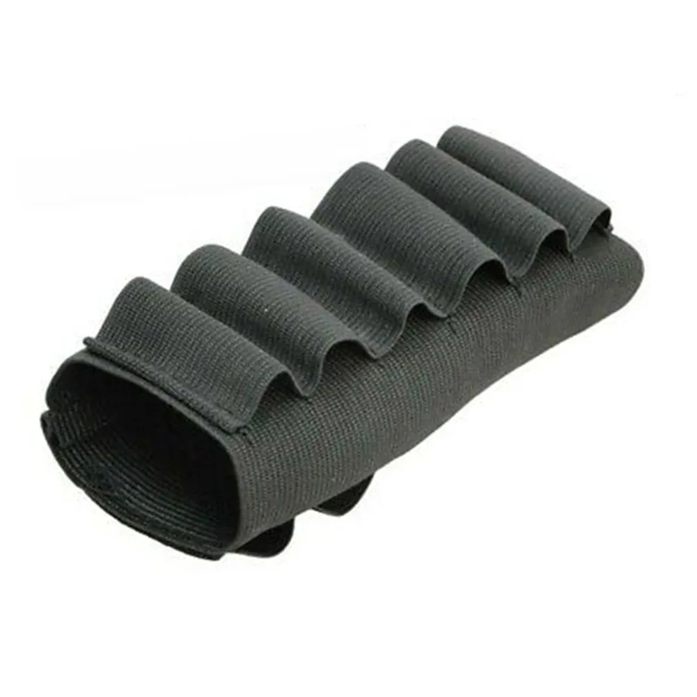 

High Quality Hot New Portable Pratical Holster Shell Outdoors Pouch 12/20 Gauge 15cm X 9cm 1pc Black Buttstock