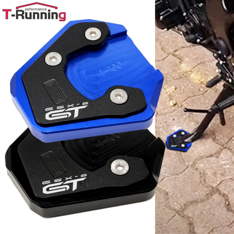 

Motorcycle Accessories Kickstand Foot Side Stand Enlarger Pad For SUZUKI GSX-S1000GT GSXS1000GT GSX S 1000 GT 2022 2023