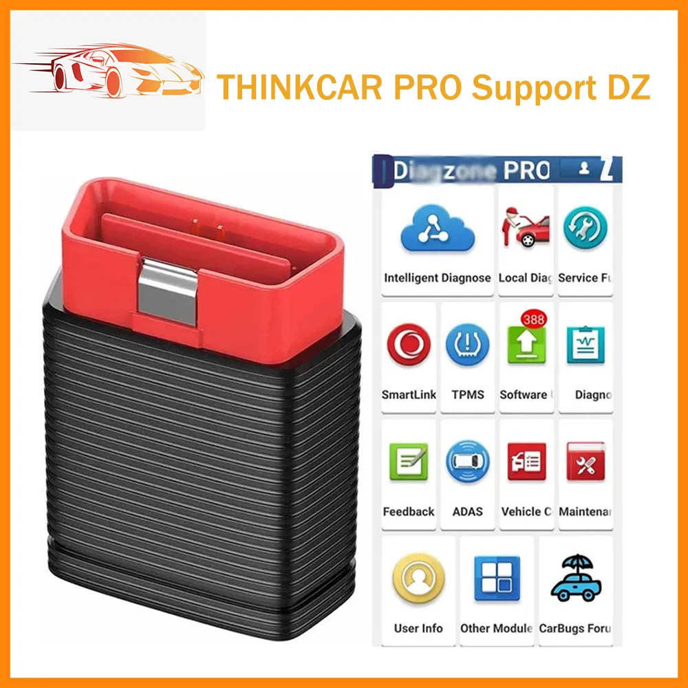 

THINKCAR PRO Car Diagnostic Tool OBD2 Bluetooth Adapter PK MUCAR BT200 DBSCAR5 THINKDIAG GOLO Easydiag For Auto Full System