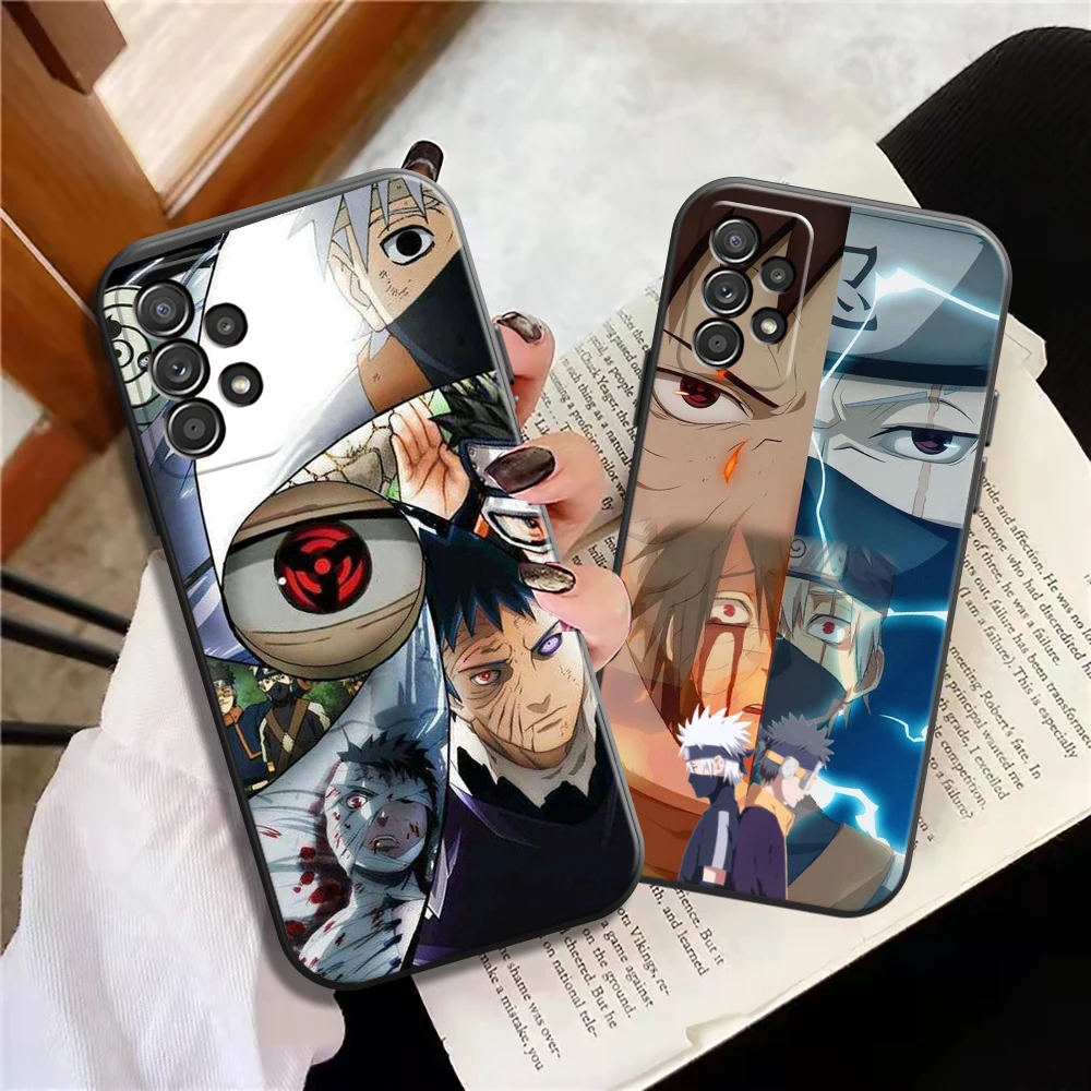 

Japanese Cartoon Naruto Phone Cases For Samsung A21S A31 A72 A52 A71 A51 5G A42 5G A20 A21 A22 4G A22 5G A20 A32 5G Back Cover