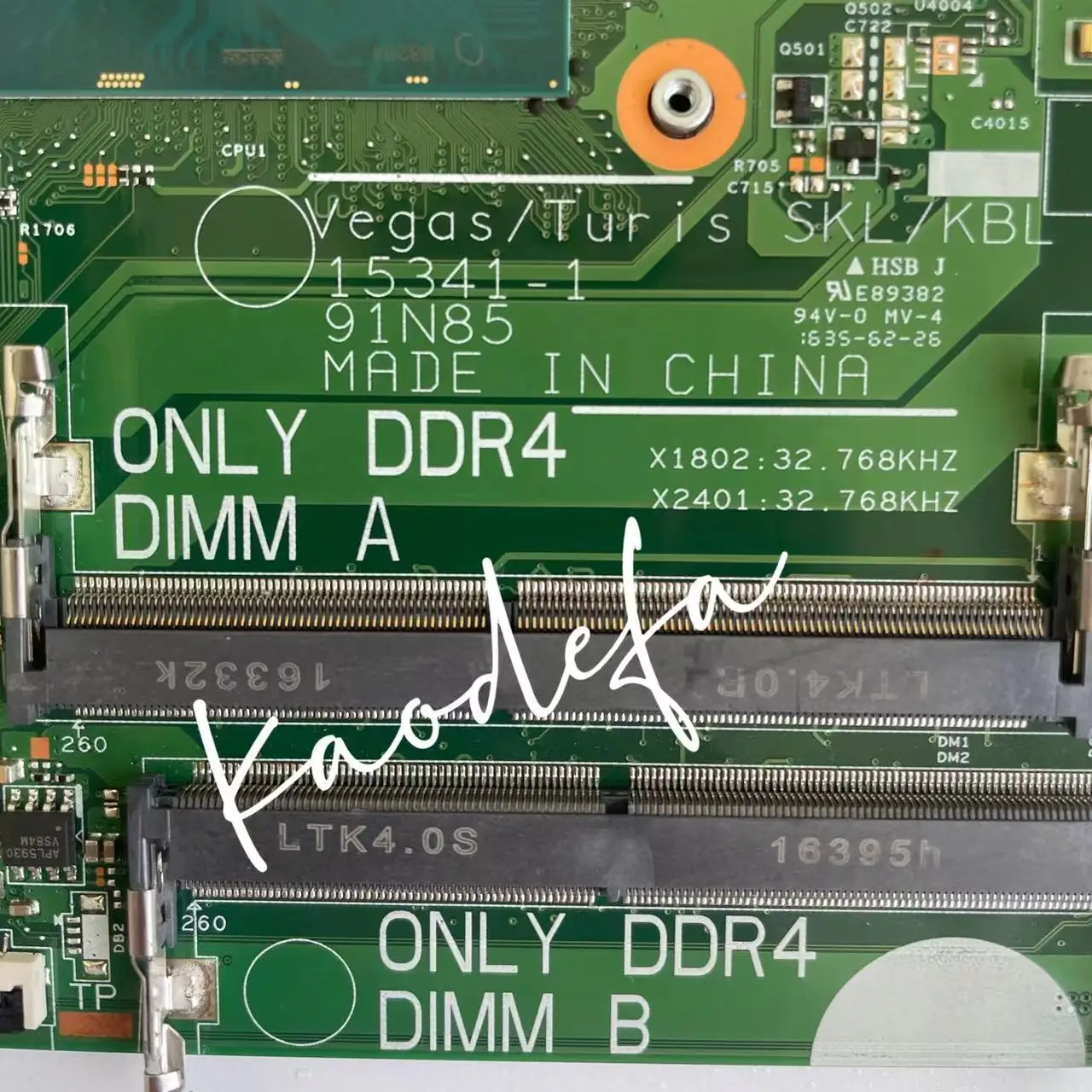 Флэш-материнская плата для ноутбука Dell Inspiron 3467 3567 15341-1 91N85 с флэш-памятью DDR4 100% -