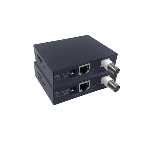1 пара 10/100 м ip Coaxia Трансмиссия BNC к rj45 порту IP-удлинитель CCTV HD IP видео удлинитель EOC Ethernet Coaxia удлинитель 500 м