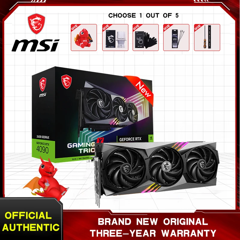 

MSI RTX 4080 16GB GAMING X TRIO Graphics Cards