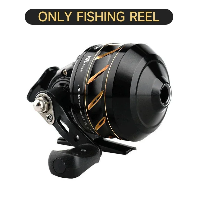 Высокоскоростное соотношение металлическая катушка для стрельбы рыбы рогатка