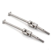 1 pair for losi 18 lmt solid axle monster truck front driveshaft stainless steel cvd rc car parts accessories