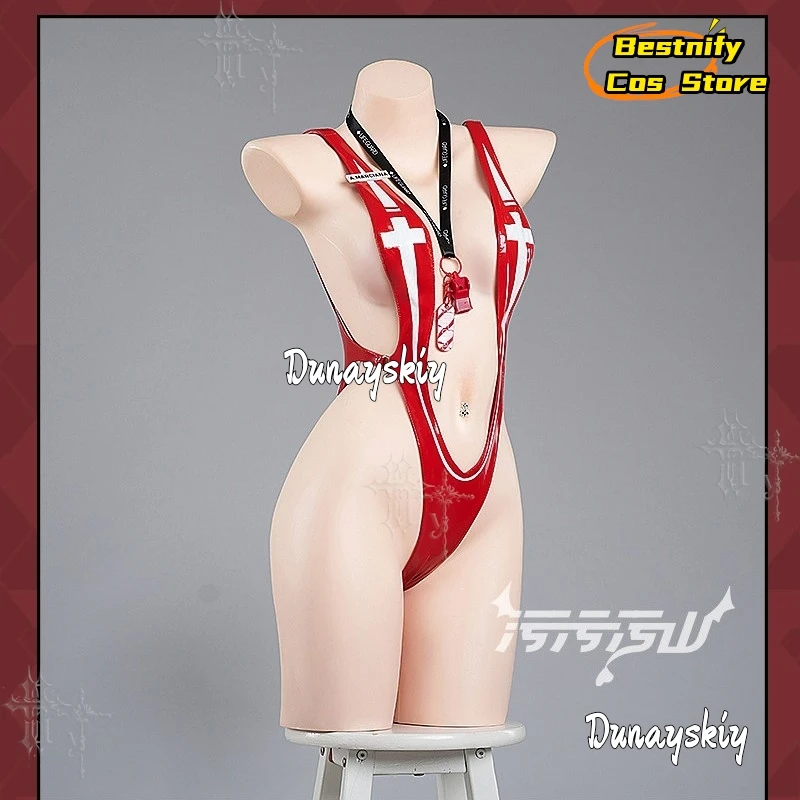 Фото CR8.3*GoddVictory Косплей-костюм Марсианы из игры, полный комплект, наряд персонажа, для Комик-Кона, Хэллоуина, фотосессий, пляжный стиль, женский. №4