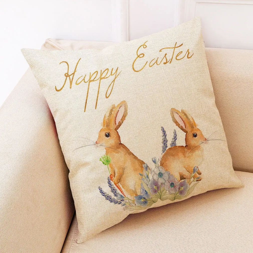 

Чехол для подушки Nordic Style Хлопок Кролики