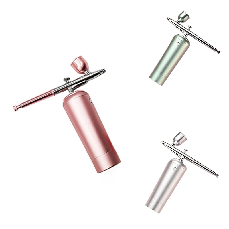 

Multi-Function Rechargeable Air Spray Airbrush Kit Oxygen Sprays Sprayer Can Be Used For Beauty Hydrating Nail