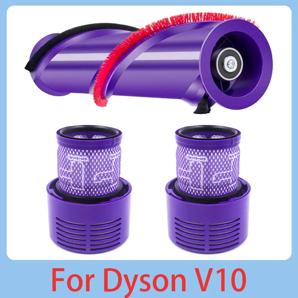 

For Dyson V10 SV12 Vacuum Cleaner Accessories Dyson V10 Spare Parts Replacements Filter Roller Brush