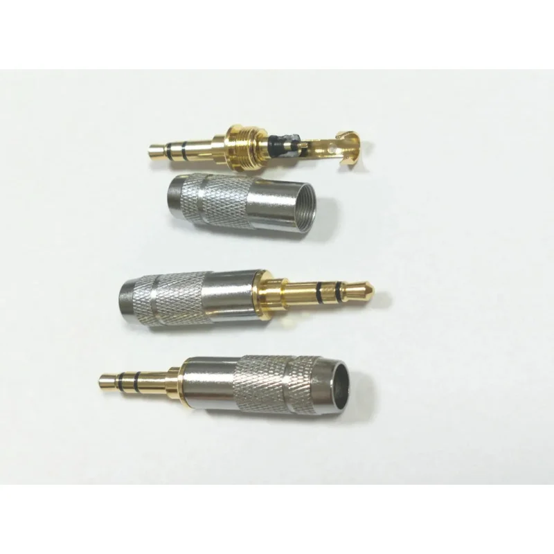 50 шт. стерео 3 5 мм 3-полюсный ремонтный разъем для наушников штекер аудио паяльный