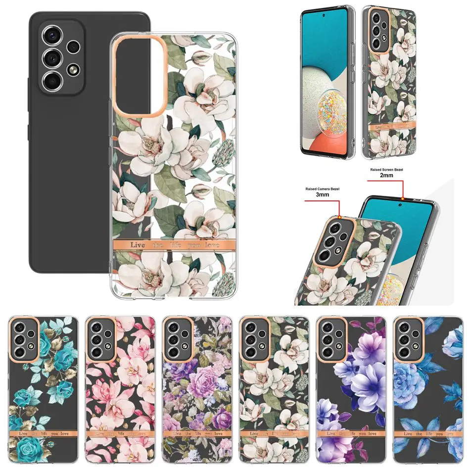 

A53 A73 Case For Samsung A72 A52 A33 A32 A23 A21S A13 A12 Case On Samsung Galaxy A53 A33 A13 A73 5G Case Back Cover Coque Funda