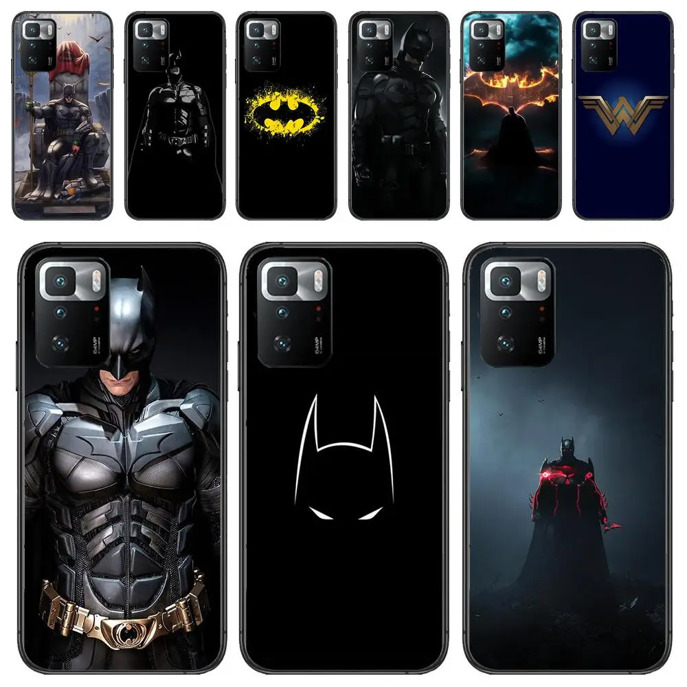 

Batman Phone case For Redmi Note 4 5a 5 6 7pro 7 8 8pro 8t 9 pro max 9s 9t 10 10pro Phone cover Black