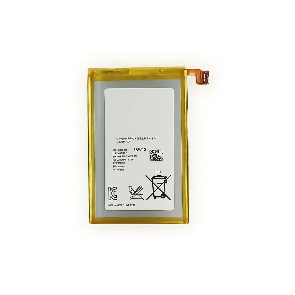 Высококачественная сменная батарея для Sony 1264-3476 Xperia ZL L35H C6502 LIS1501ERPC новые батареи