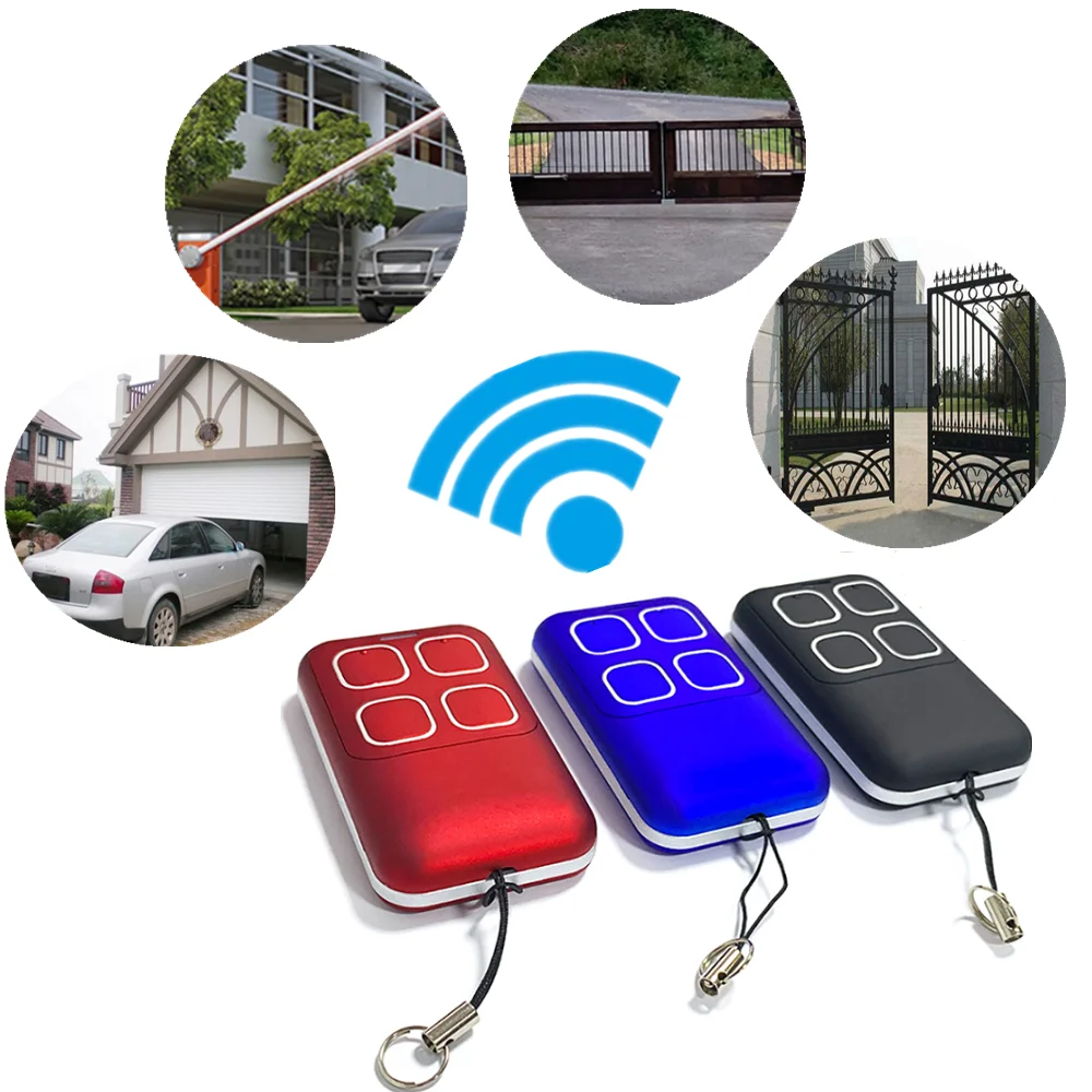 

Remote Control for Gates 280mhz to 868mhz Garage Door Opener Fixed Rolling Code Command Garage 4 in 1 Duplicator