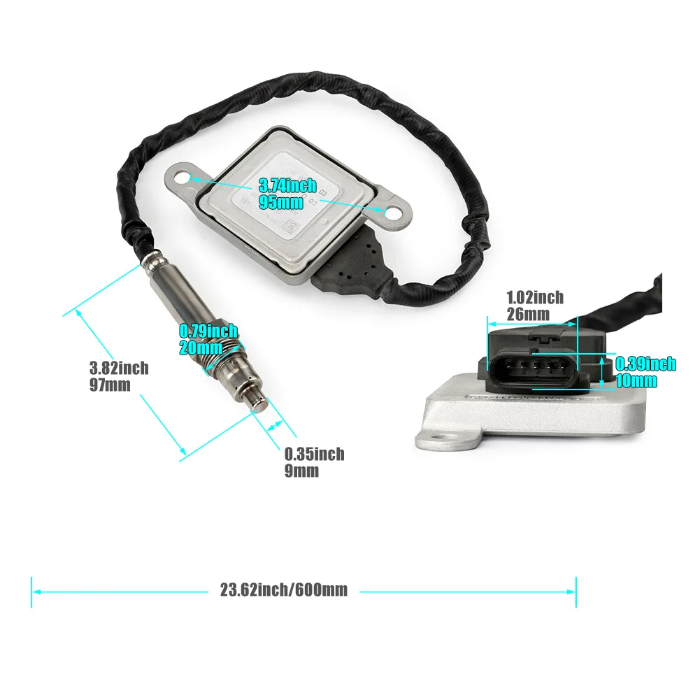 A 0009053403 Датчик NOX для Mercedes-Benz W166 W172 W205 W221 W251 W212 W207 W906 ML250 GL350 5WK96681D 5WK96681A Автомобильные