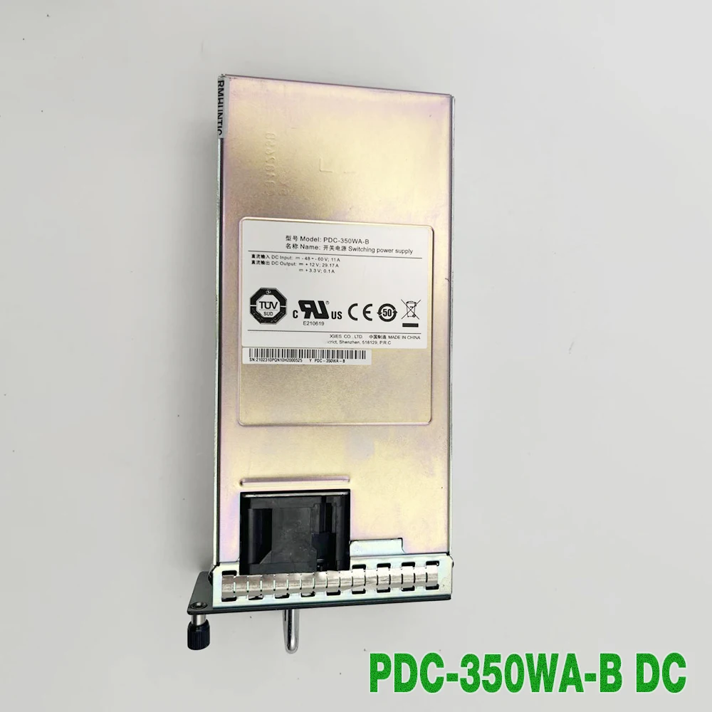 PDC-350WA-B DC для блока питания Huawei S6720-30C-EI-24S/54C-EI-48S, блок питания переключателя 100% протестирован перед отправкой PDC-350WA-B DC для блока питания Huawei S6720-30C-EI-24S/54C-EI-48S, блок питания переключателя 100% протестирован перед отправкой