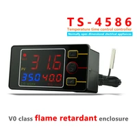 ts4586 12v 24v ac110 220v probe line 20a digital temperature control led display thermostat with heatcooling control instrument