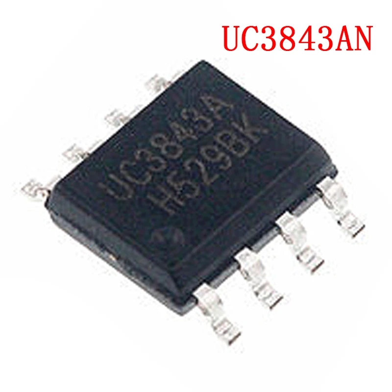 10 шт./Лот Новый UC3843AN UC3843 3843B UC3843A 3843A SOP-8 переключатель питания контроллер IC