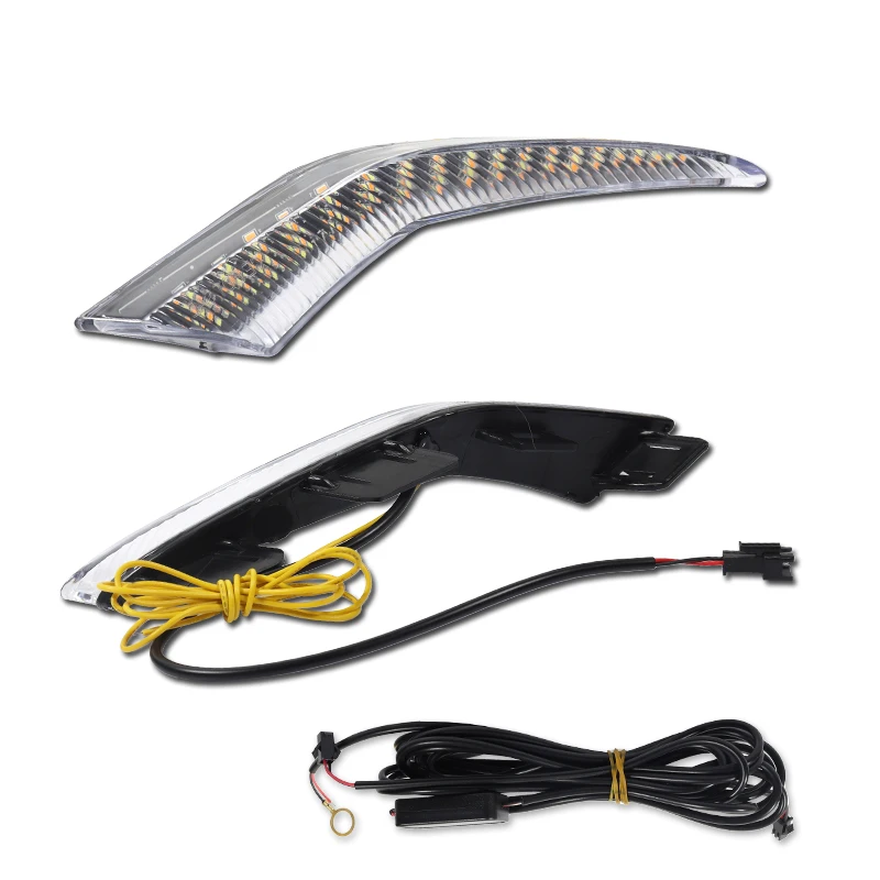 

Дневные ходовые огни iJDM в сборе для Toyota Corolla L LE XLE, модель белого/янтарного цвета с последовательными вспышками, указателями поворота 19-24