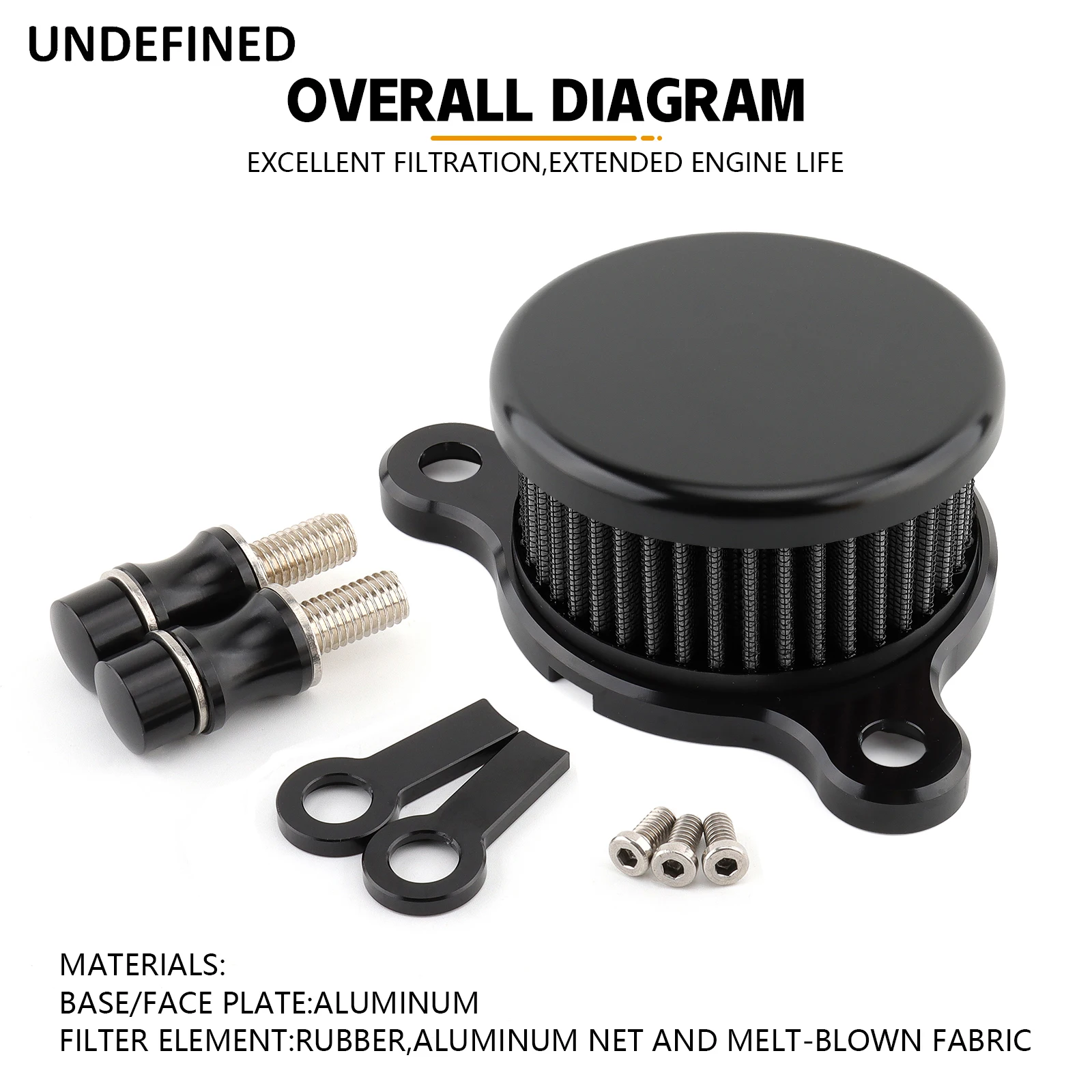 Воздушный фильтр для мотоцикла воздухозаборные фильтры красный элемент Harley