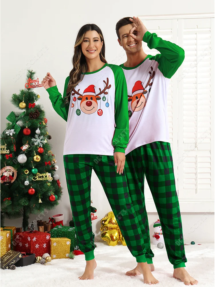 Adults Christmas Pajamas Women Men Striped Onesie Pajamas With Hoodie Zipper Santa Costume Sleepwear
