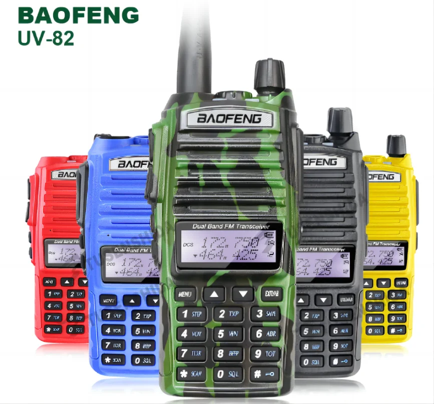 

Baofeng High Quality NEWEST UV82 8W/5W BAOFENG dual band 2 way UV-82 VHF UHF best selling two way radio walkie talkie