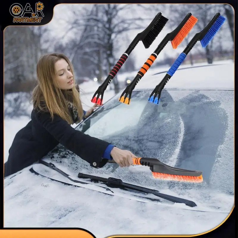 

Universal Automobile Snow Shovel Durable Practical Cleaning Snow Brush Portable 27 Inches Long Car Glass Defroster Car Supplies