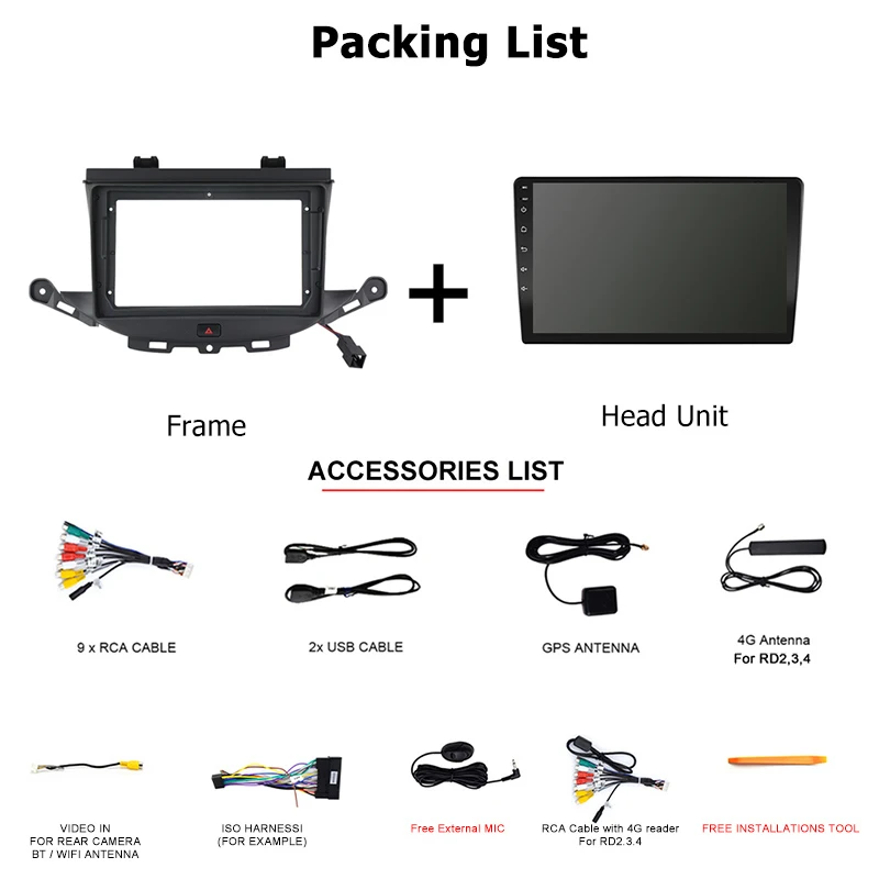 Автомобильное радио Roadivox Android для Opel Astra K 2015 2019 GPS-навигация видеоэкран